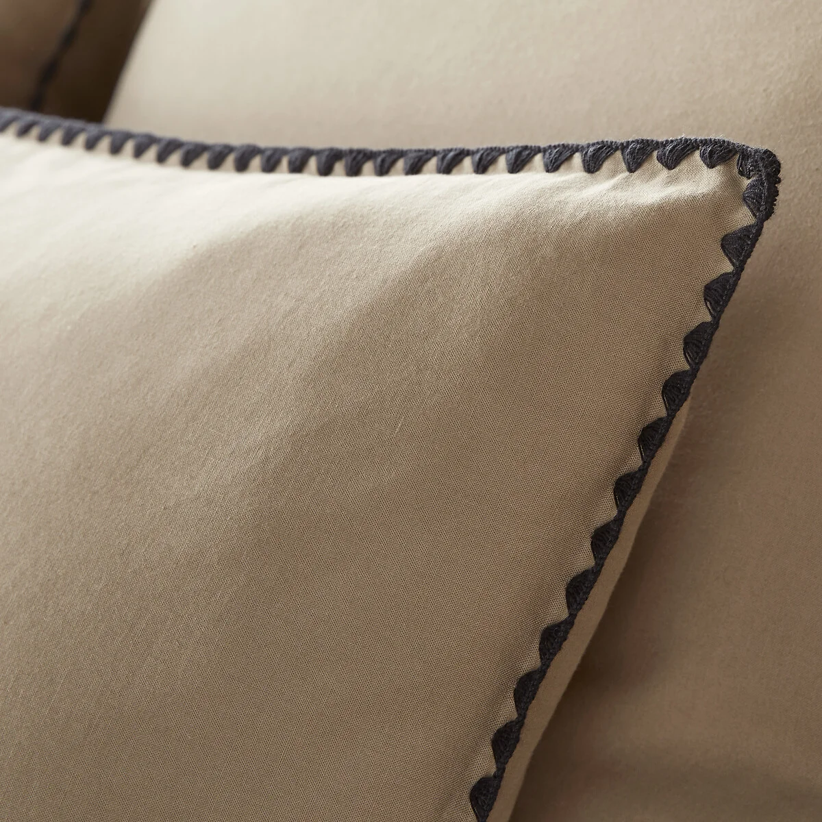 Les Signatures - Merida Embroidered Washed Cotton Duvet Cover – image 4