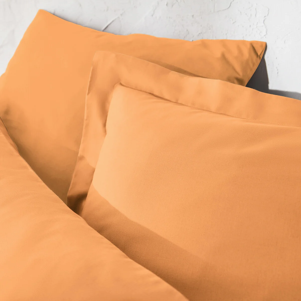 Scénario Plain 100% Cotton Zipped Duvet Cover – image 3
