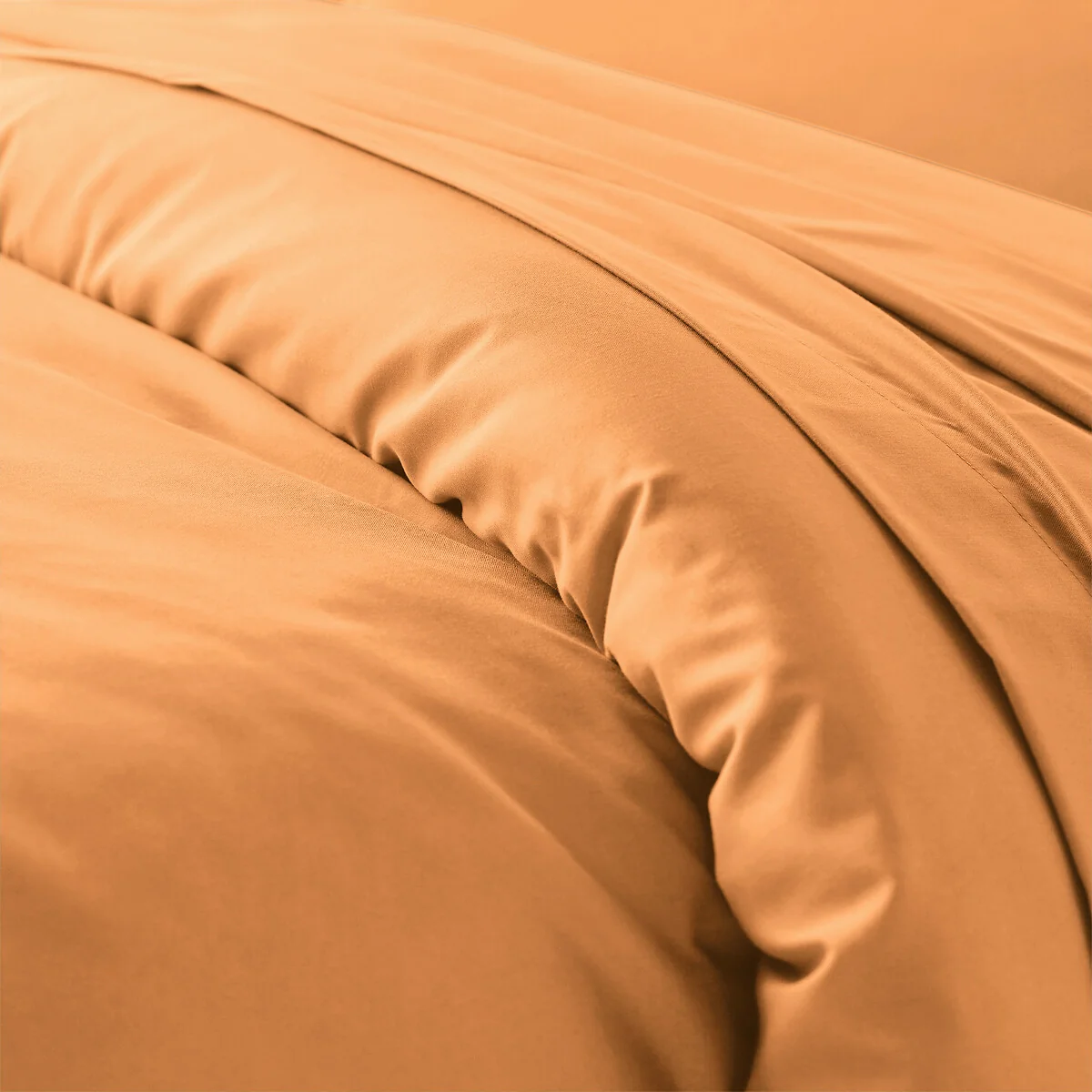 Scénario Plain 100% Cotton Zipped Duvet Cover – image 4