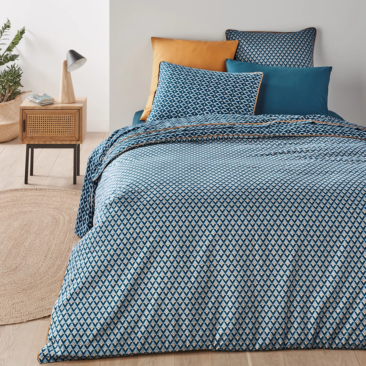 Palazzo Art Deco 100% Cotton Reversible Duvet Cover – image 2