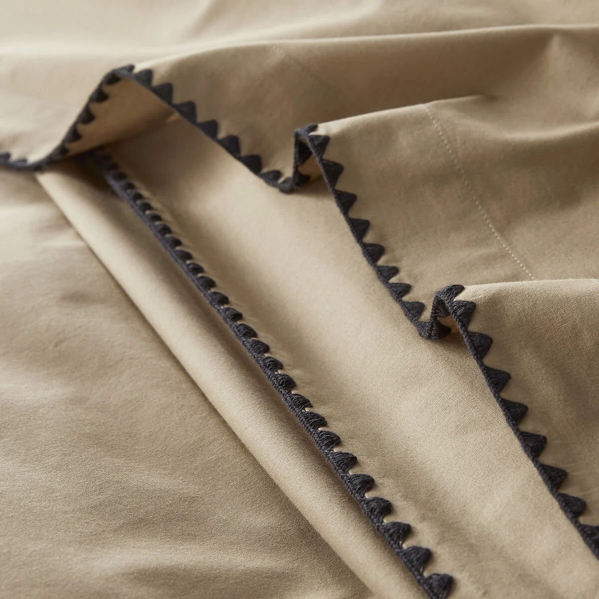 Les Signatures - Merida Embroidered Washed Cotton Duvet Cover – image 5