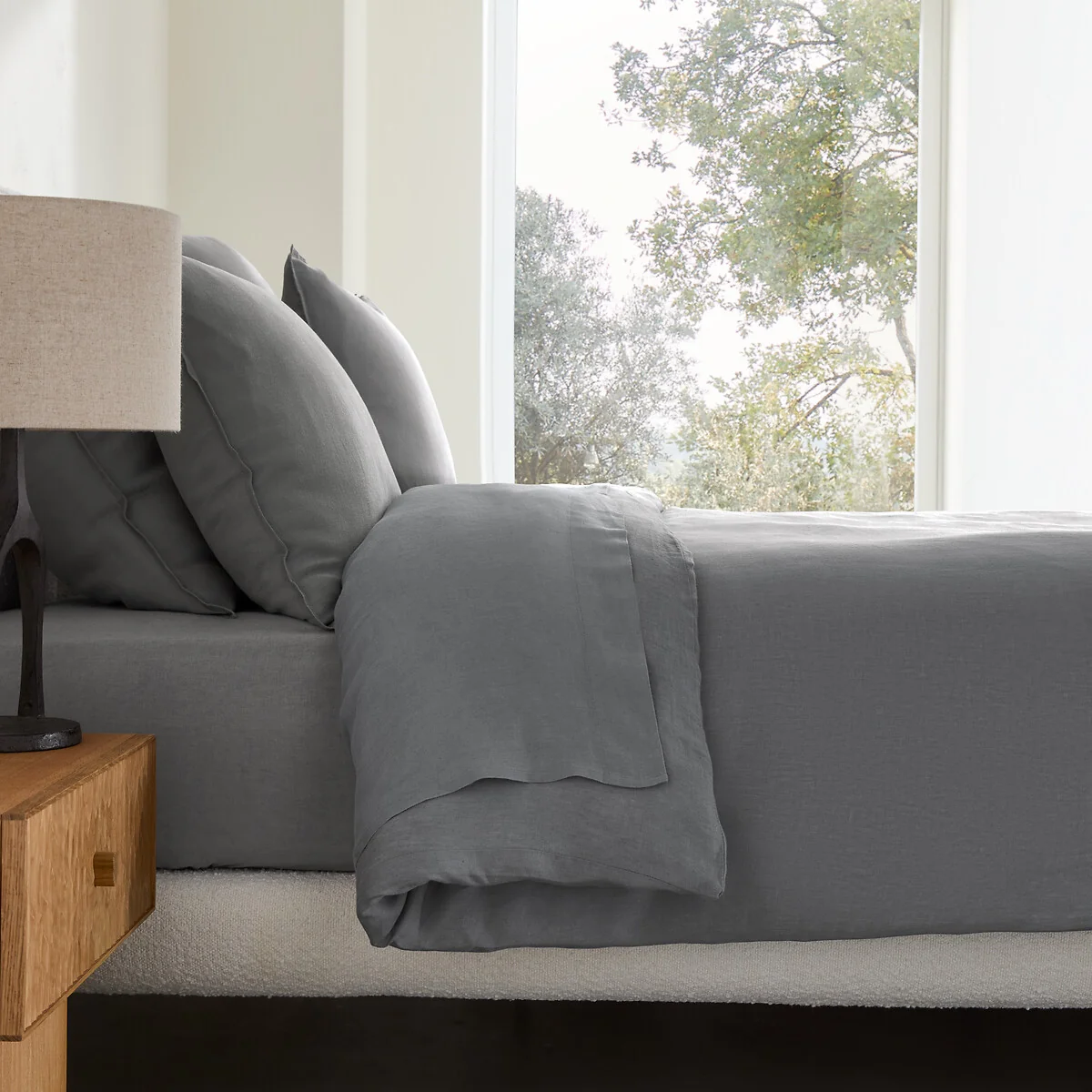 Elina 100% Linen Duvet Cover – image 2