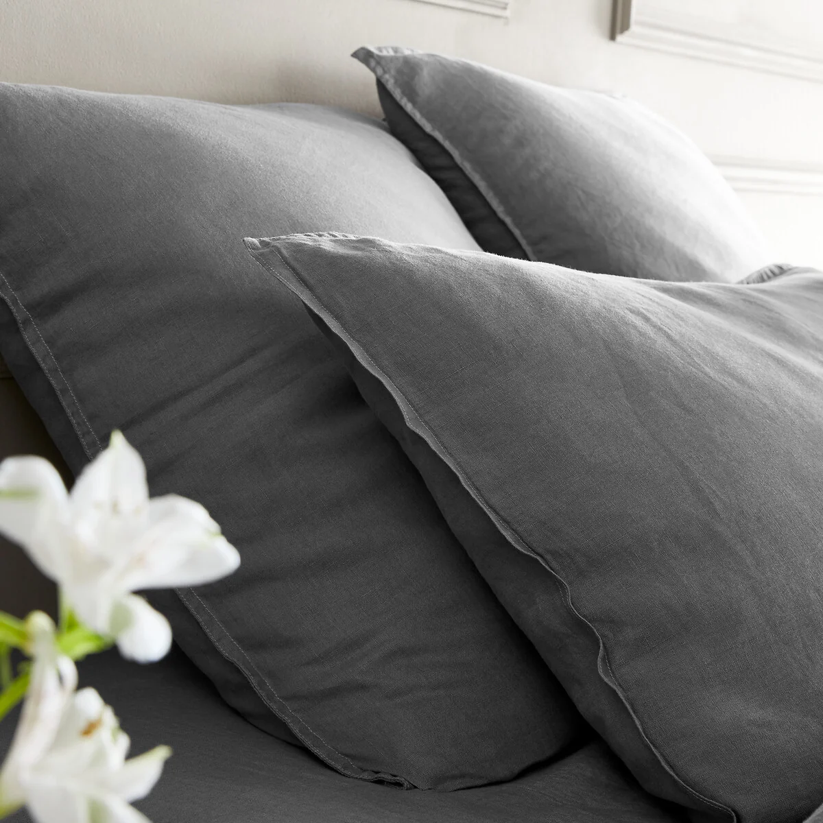 Elina 100% Linen Duvet Cover – image 6