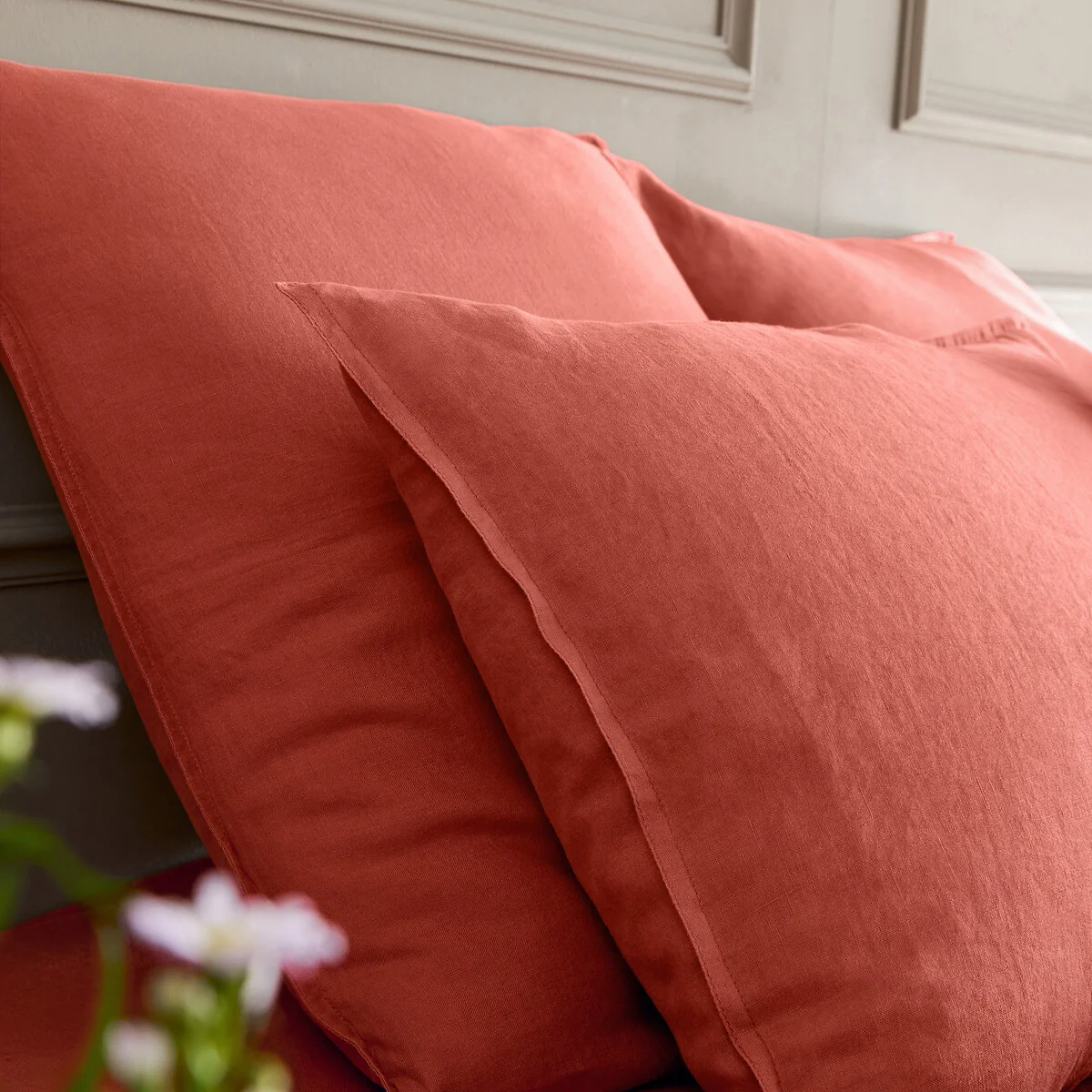 Elina Washed Linen Duvet Cover – image 4