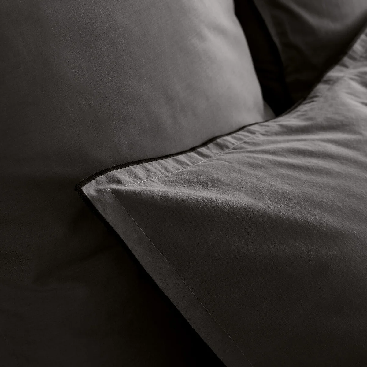 Washed Cotton Voile 400 Thread Count Duvet Cover – image 5