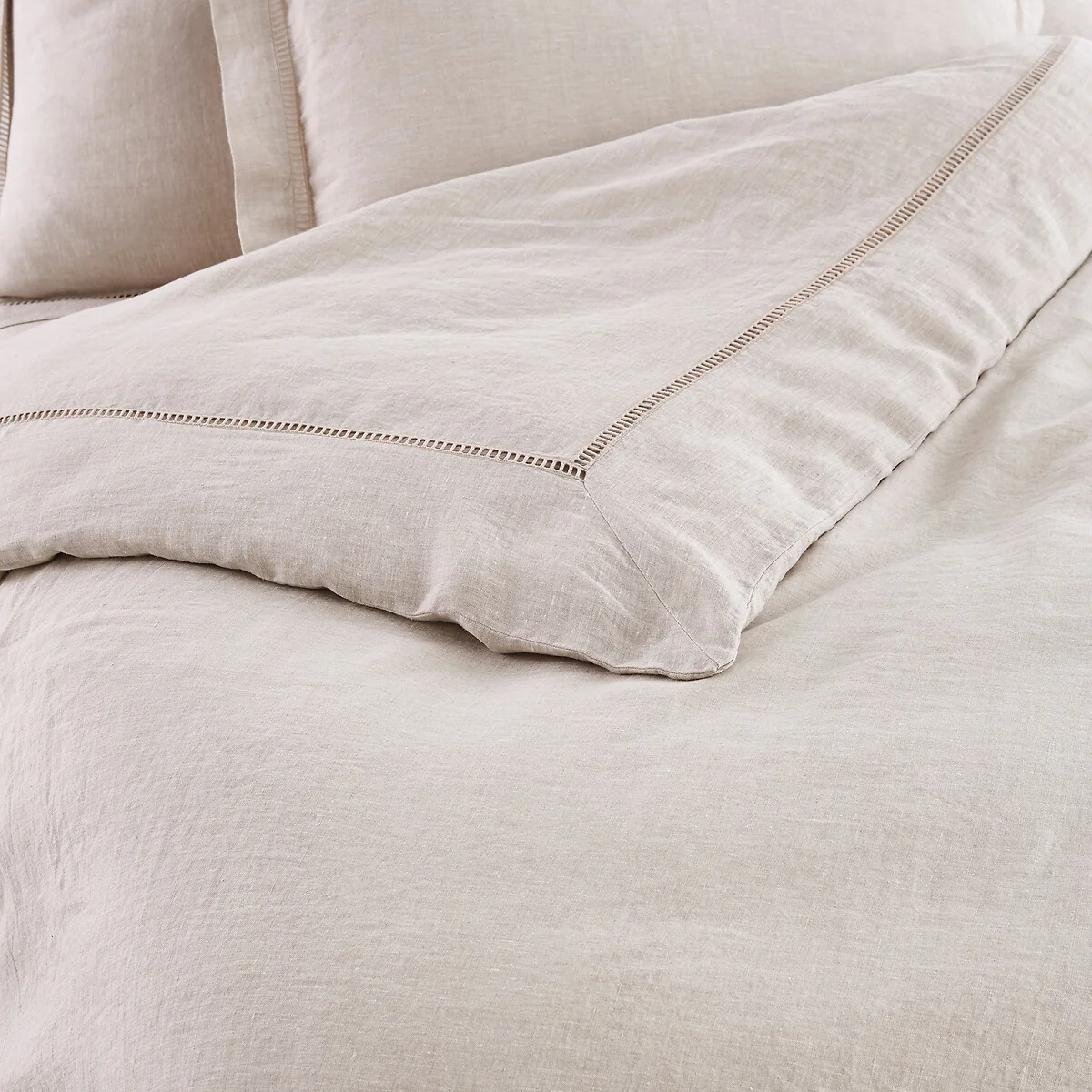 Scala 100% Washed Linen 200 Thread Count Duvet Cover – image 2