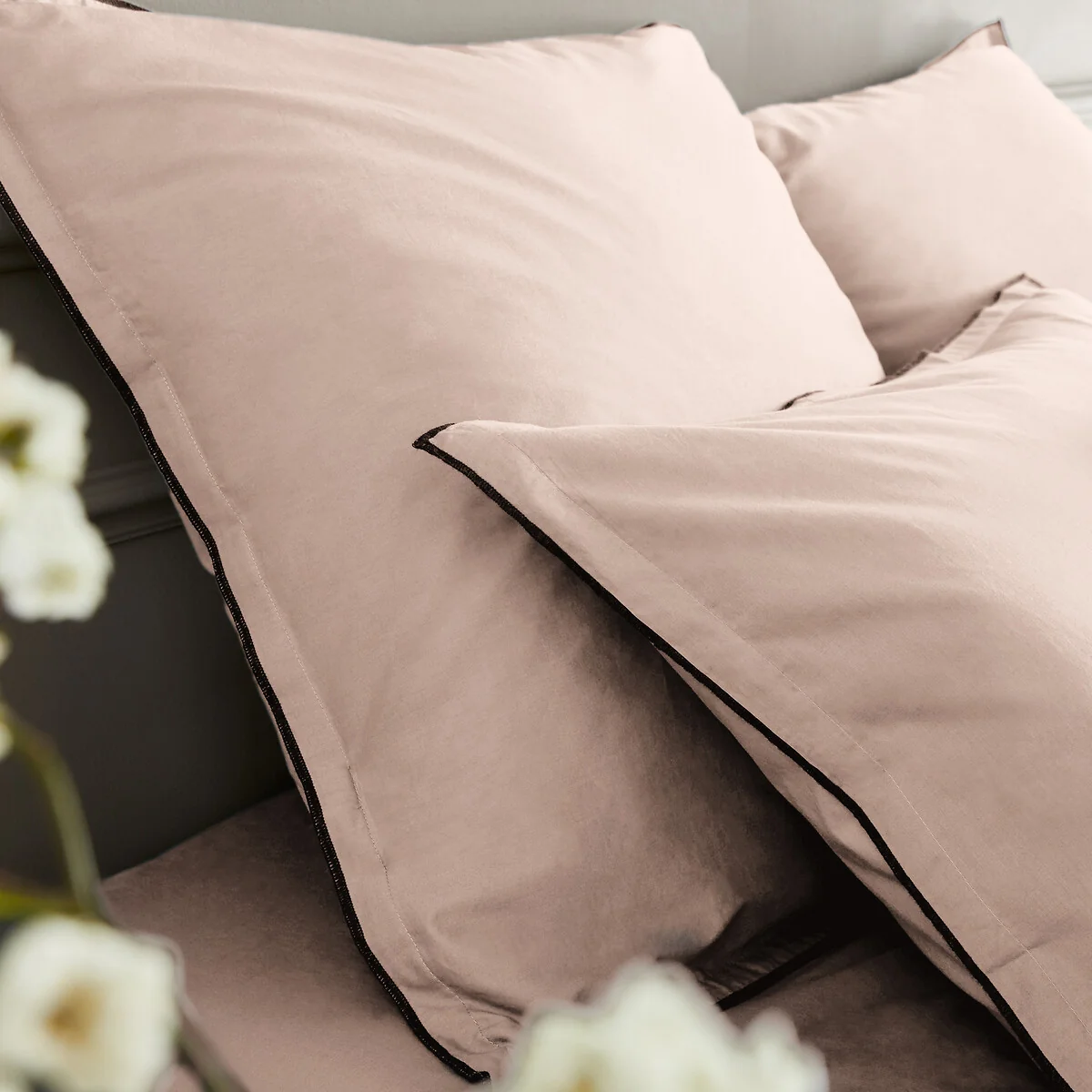 Washed Cotton Voile Duvet Cover – image 3