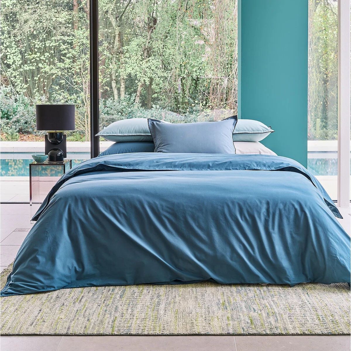Washed Cotton Voile Duvet Cover – image 9