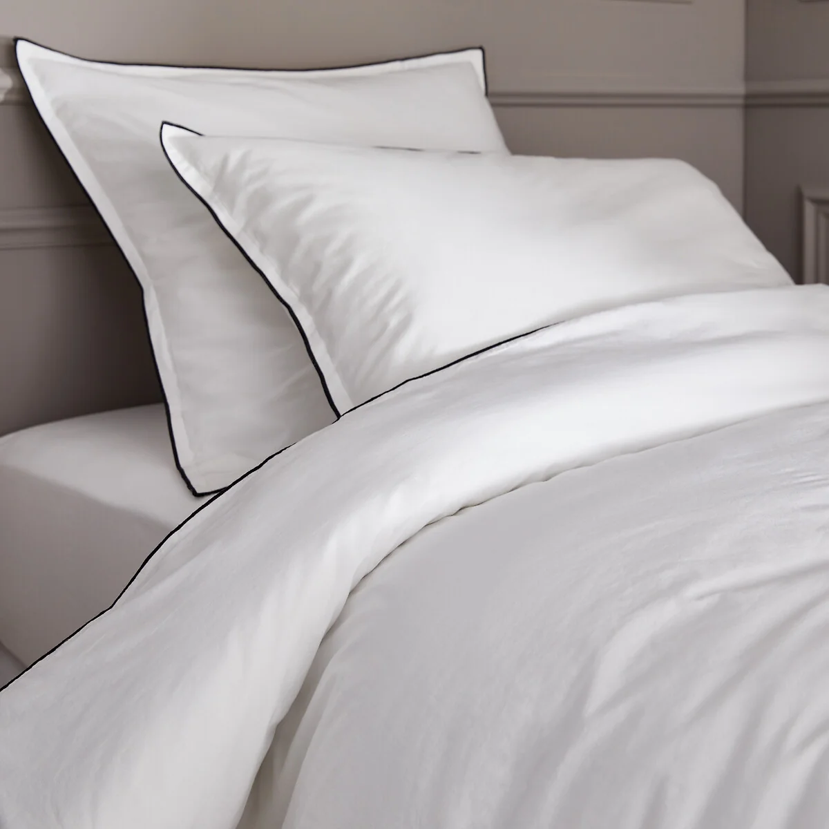 100% Organic Cotton Voile 400 Thread Count Duvet Cover – image 2