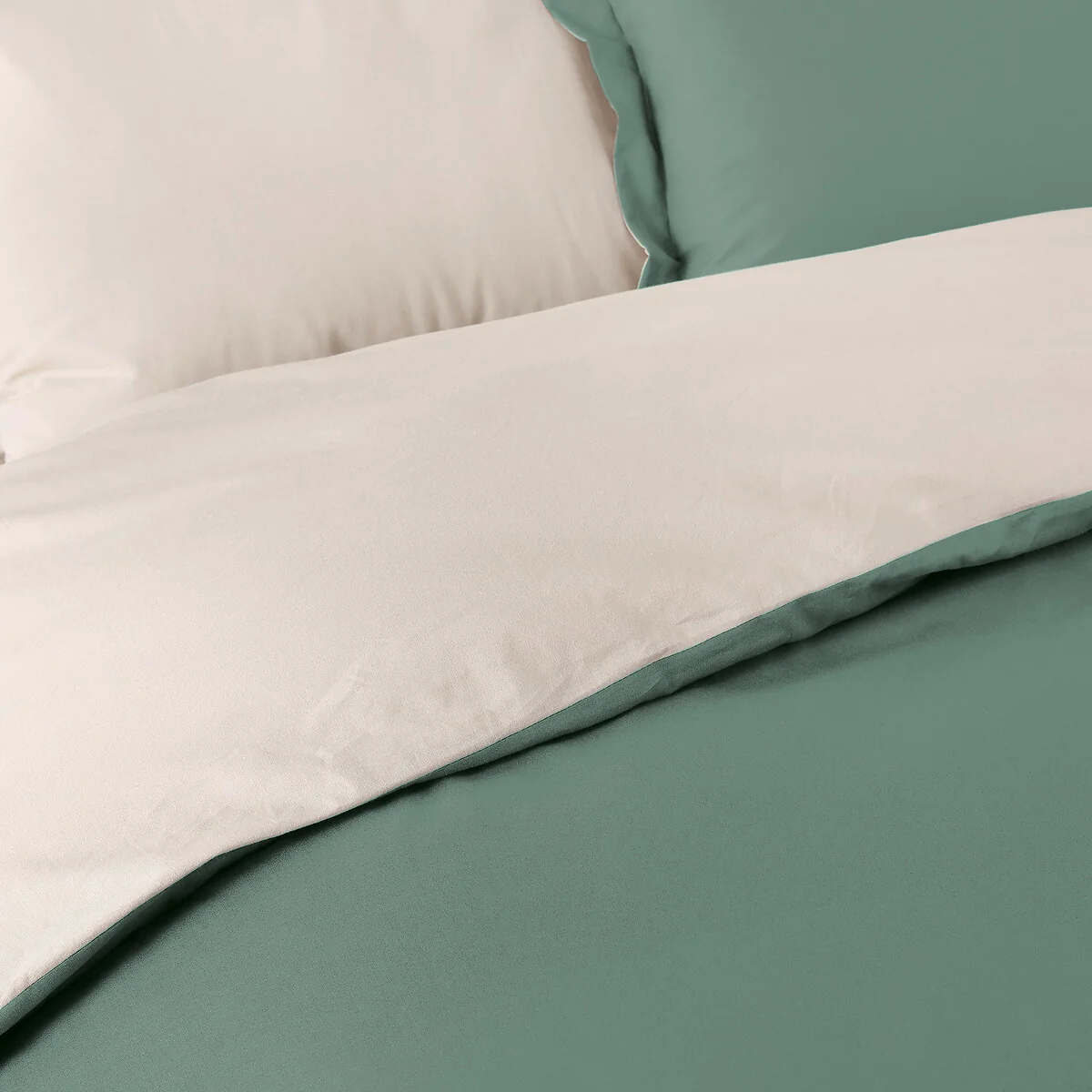 Two-Tone Cotton Duvet Cover – image 2
