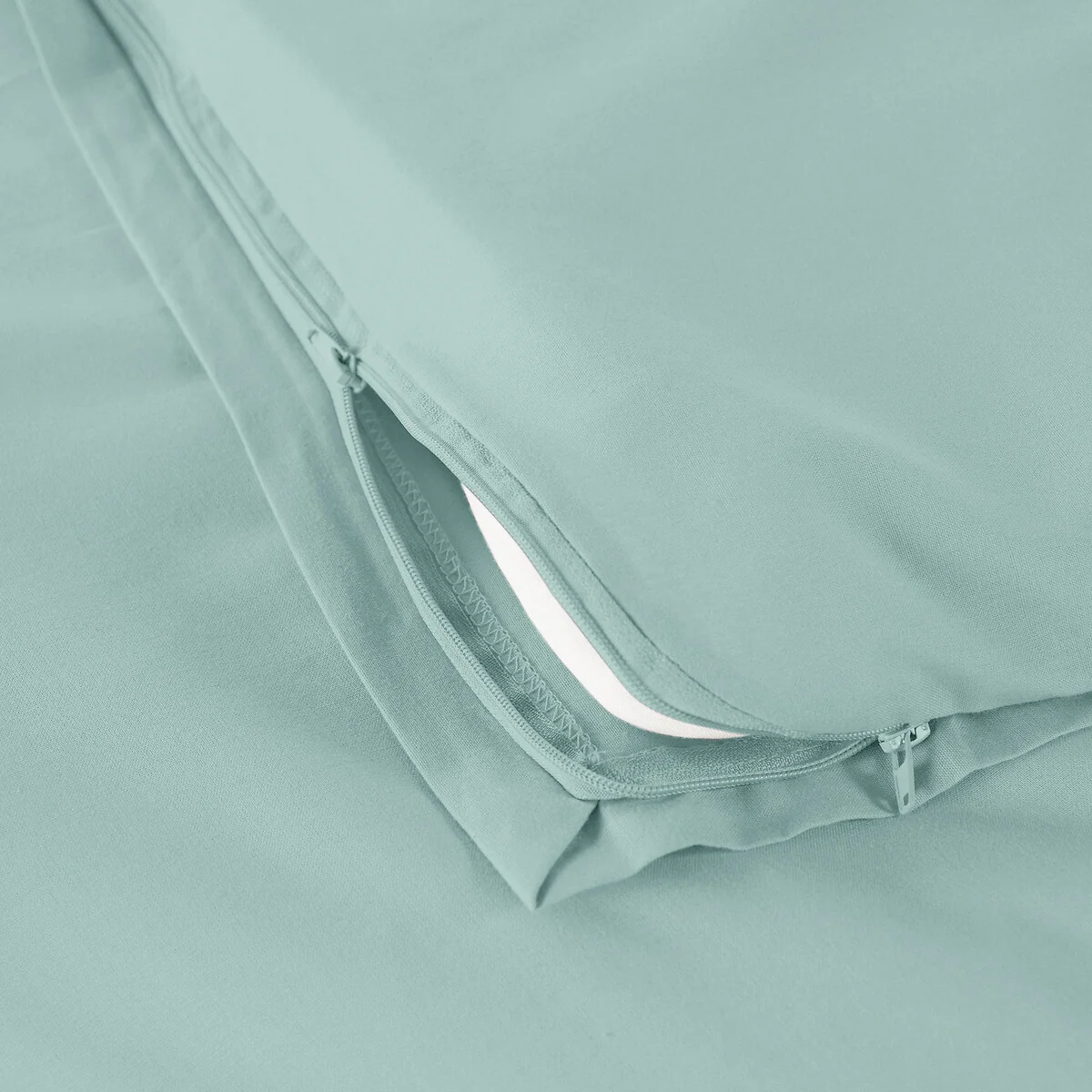 Scenario Cotton Percale 200 Thread Count Zip-Up Duvet Cover – image 7