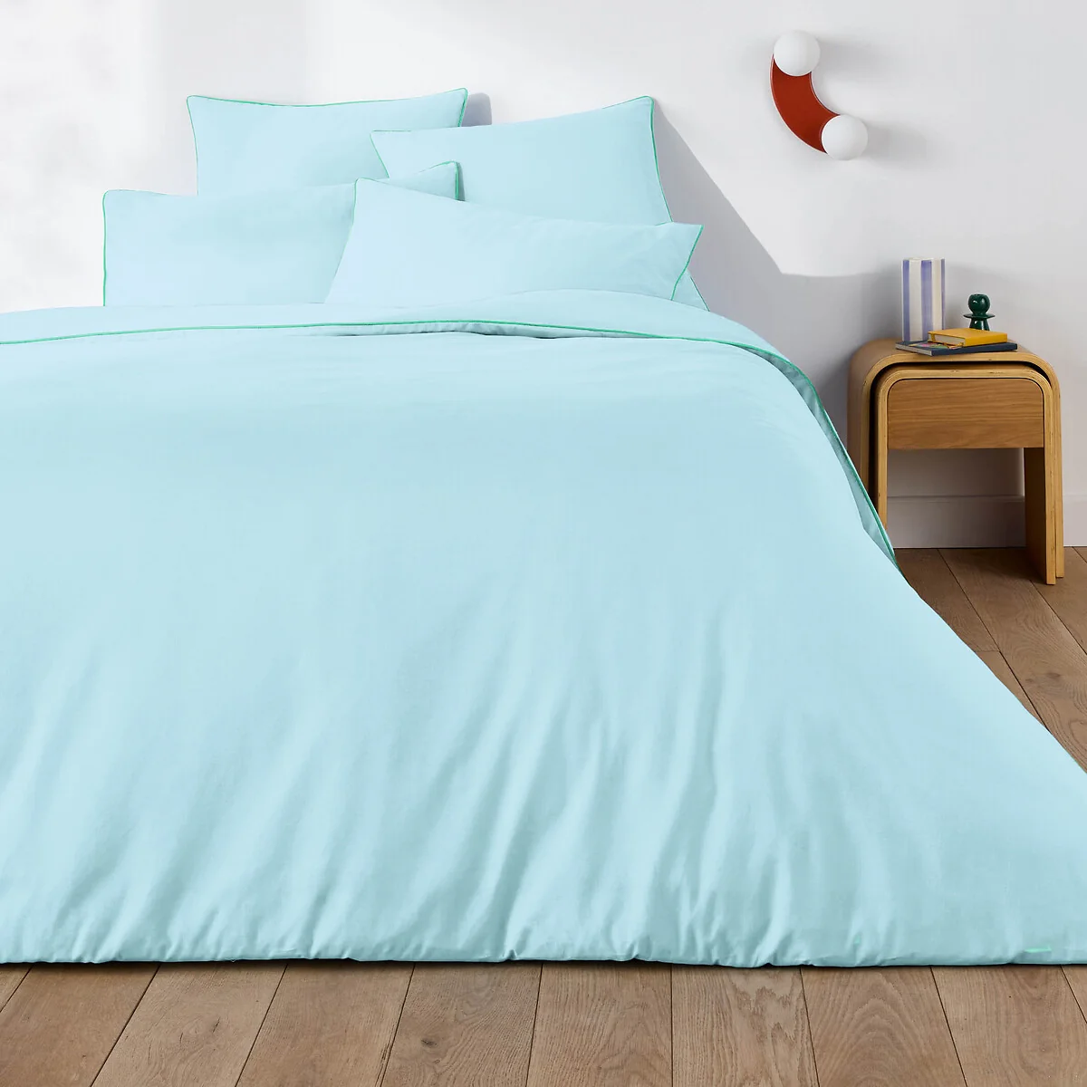 Macha Plain Cotton Duvet Cover – image 2