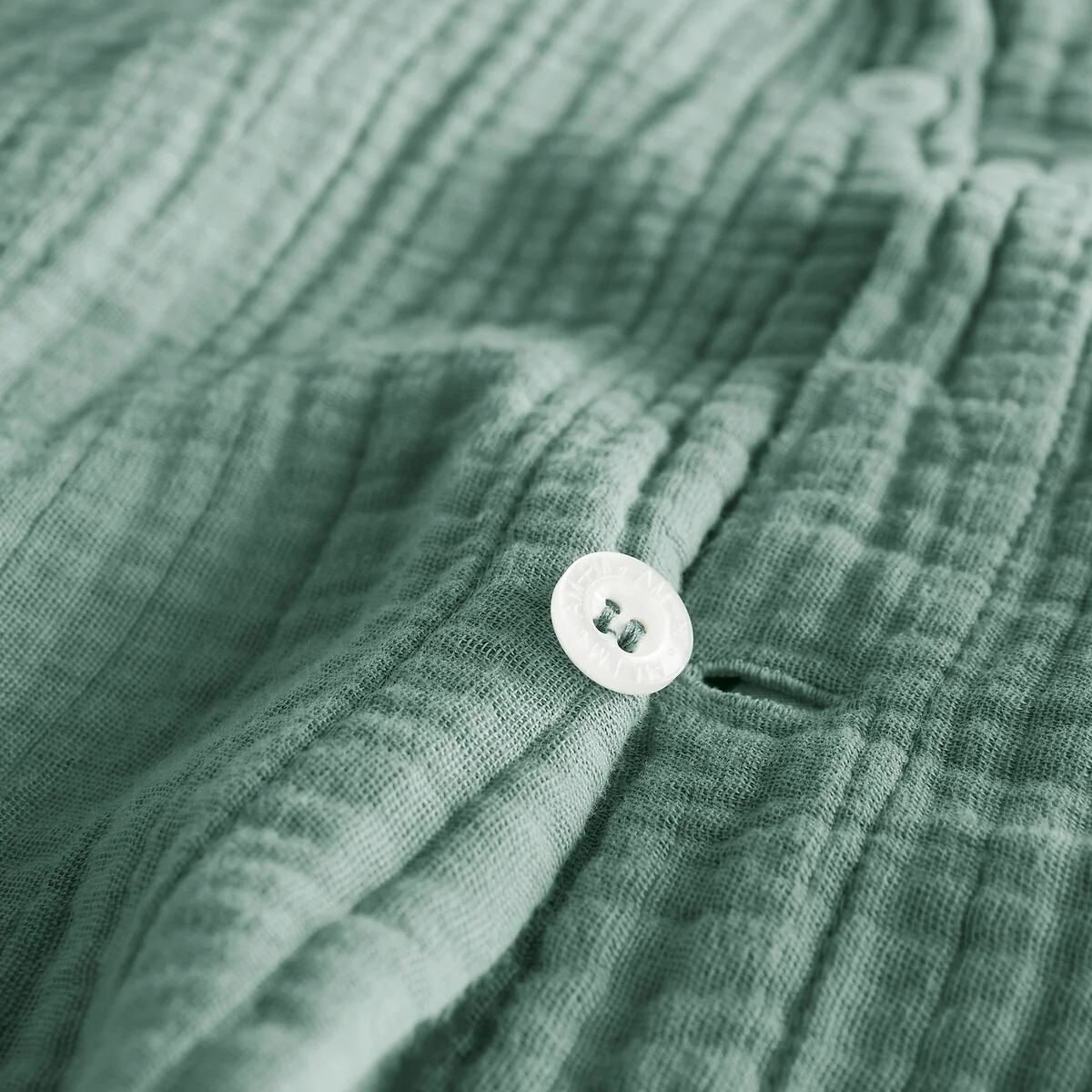 Yafa Organic Cotton Muslin 200 Thread Count Duvet Cover – image 4