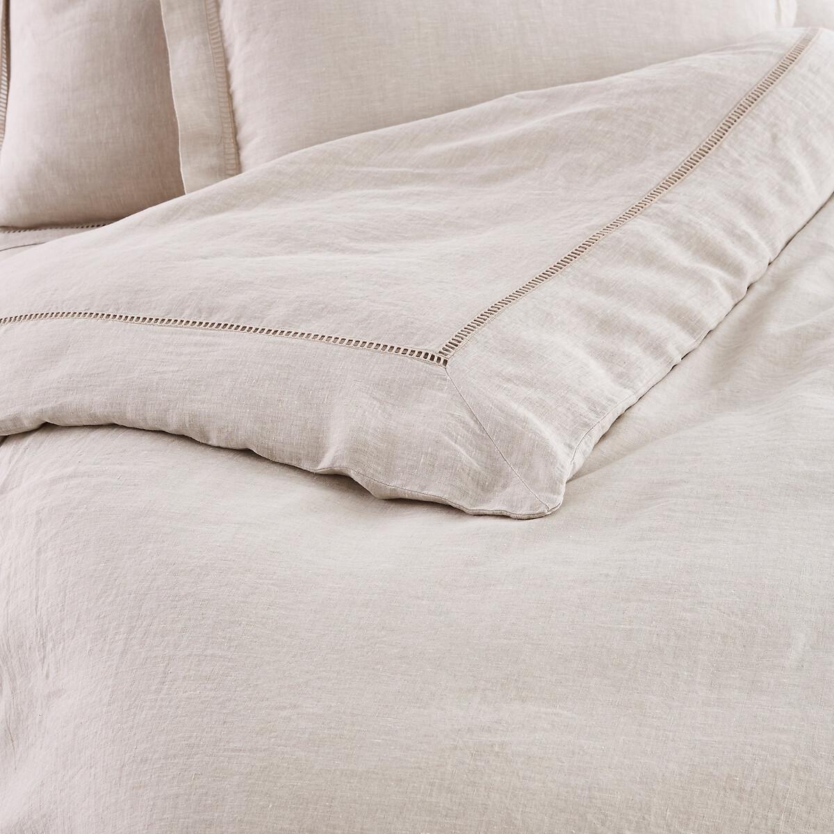 Scala 100% Washed Linen 200 Thread Count Duvet Cover – image 2
