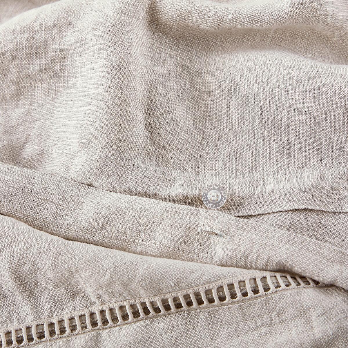 Scala 100% Washed Linen 200 Thread Count Duvet Cover – image 3