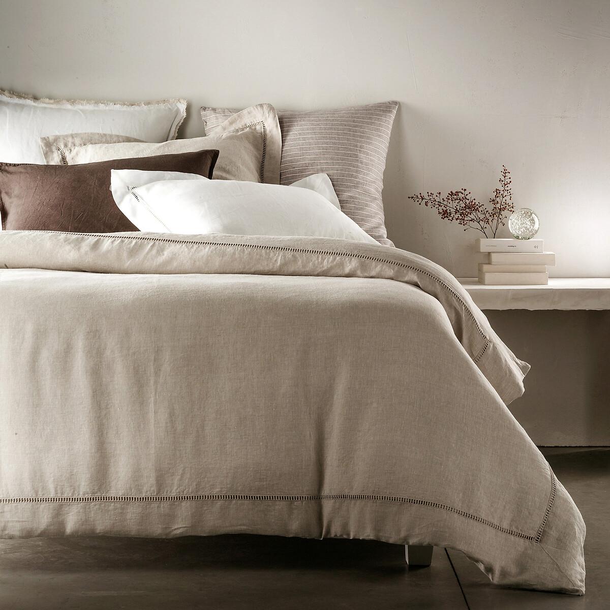Scala 100% Washed Linen 200 Thread Count Duvet Cover – image 5