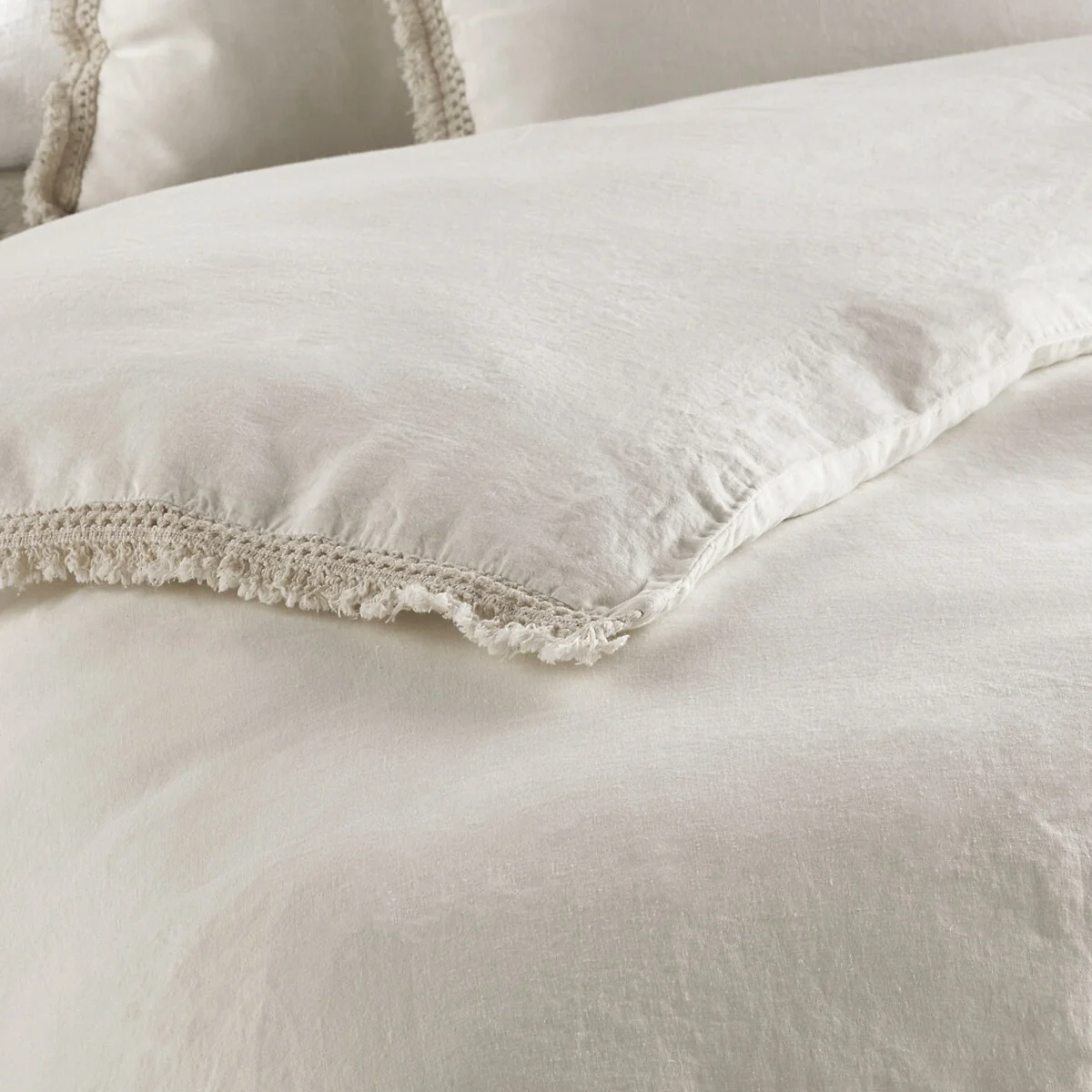 Kyra Pre-Washed Hemp Duvet Cover – image 2
