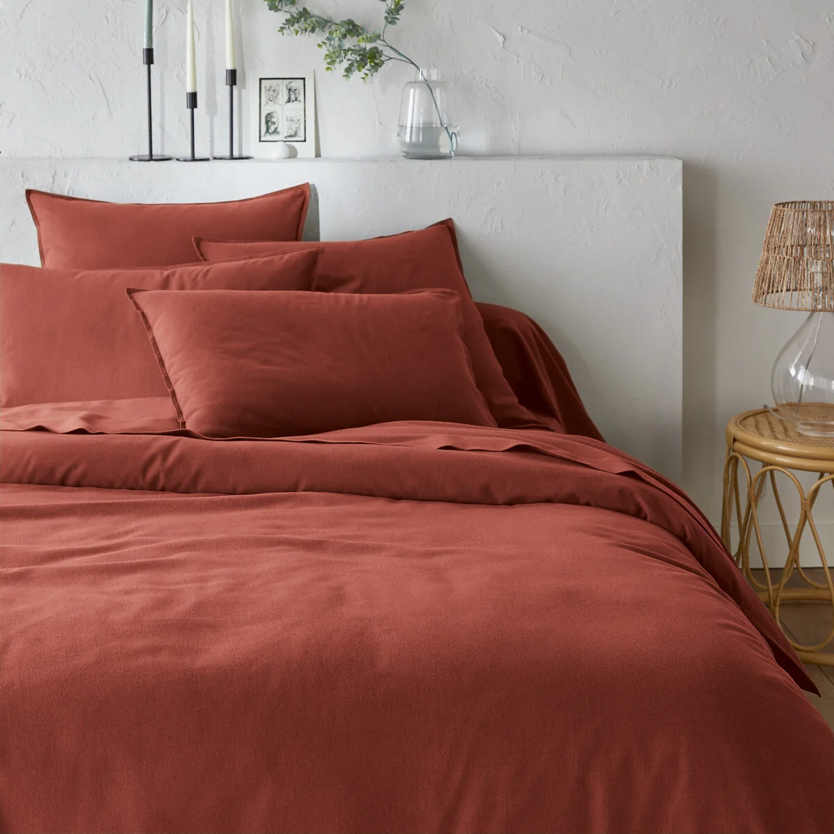 Clara 100% Cotton Flannel Duvet Cover – image 1