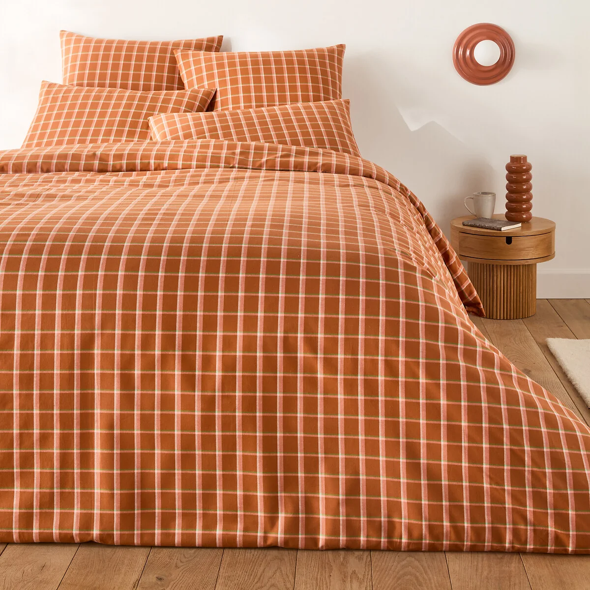 Brieuc Caramel Duvet Cover in Cotton – image 3