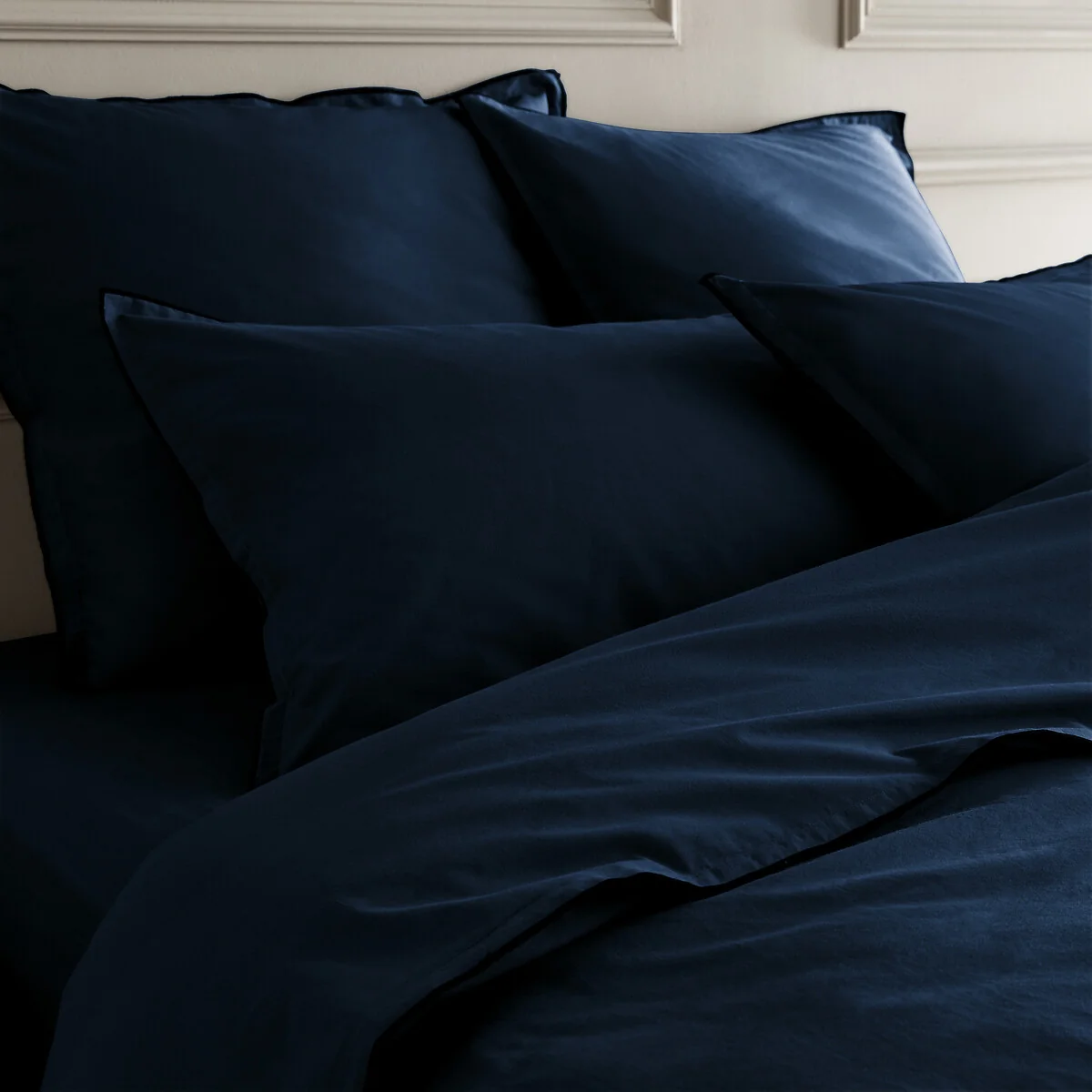 Washed Cotton Voile 400 Thread Count Duvet Cover – image 2