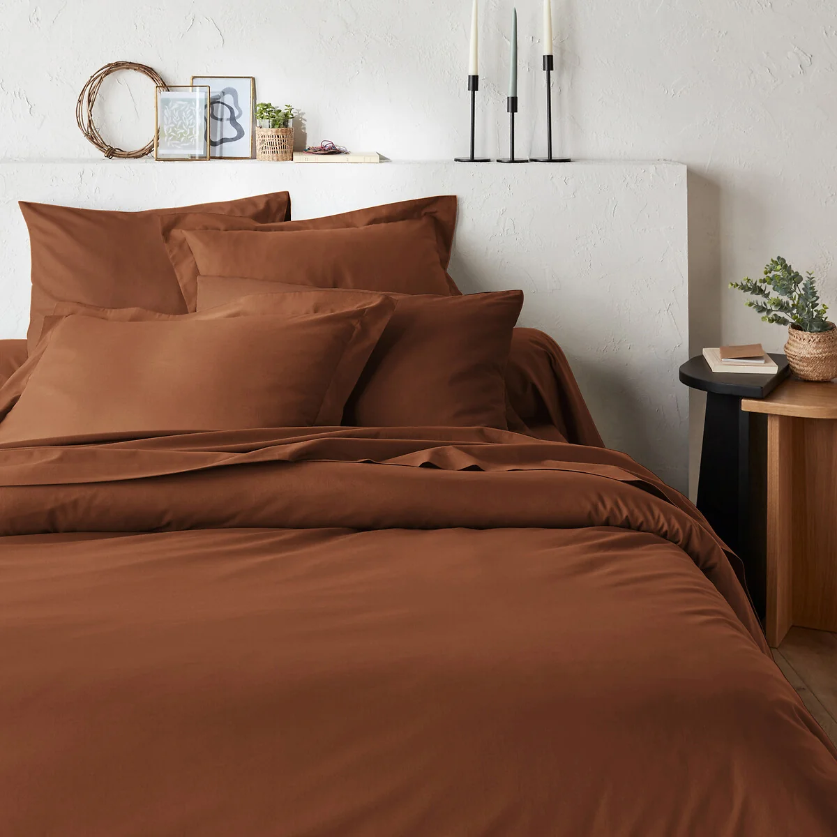 Scenario Plain 100% Organic Cotton Duvet Cover – image 1