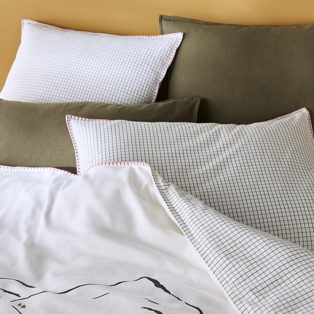 St Lary 100% Cotton Flannel Duvet Cover – image 3