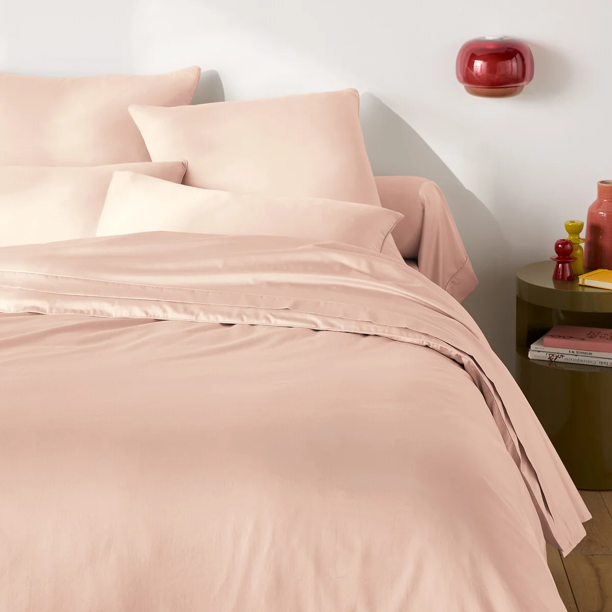 Opale Cotton Satin 350 Thread Count Duvet Cover – image 1