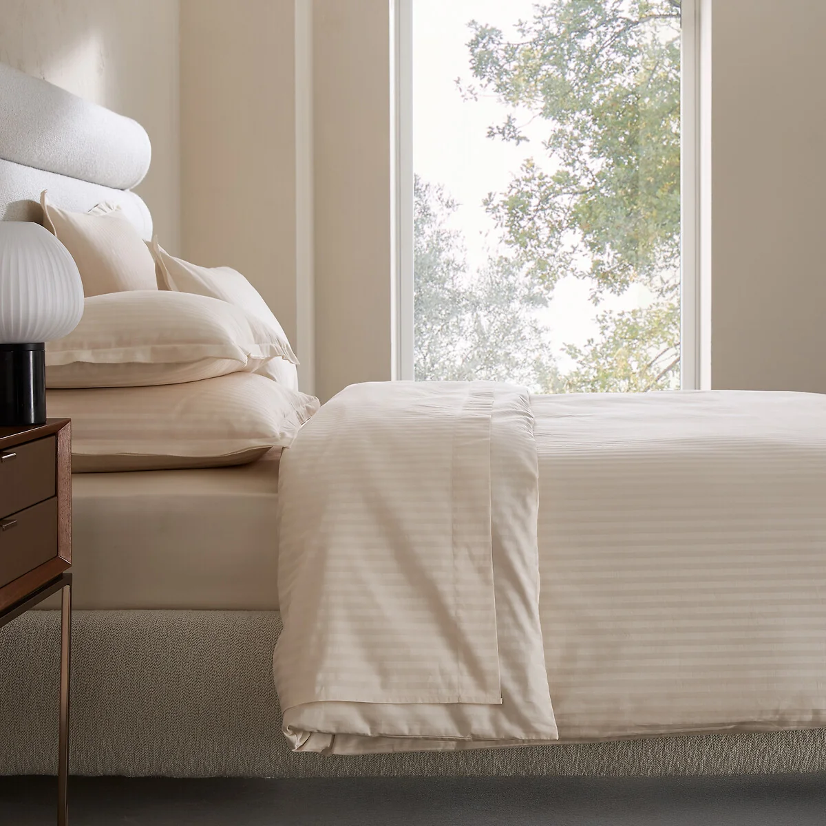 Galor Cotton Satin 400 Thread Count Duvet Cover – image 1
