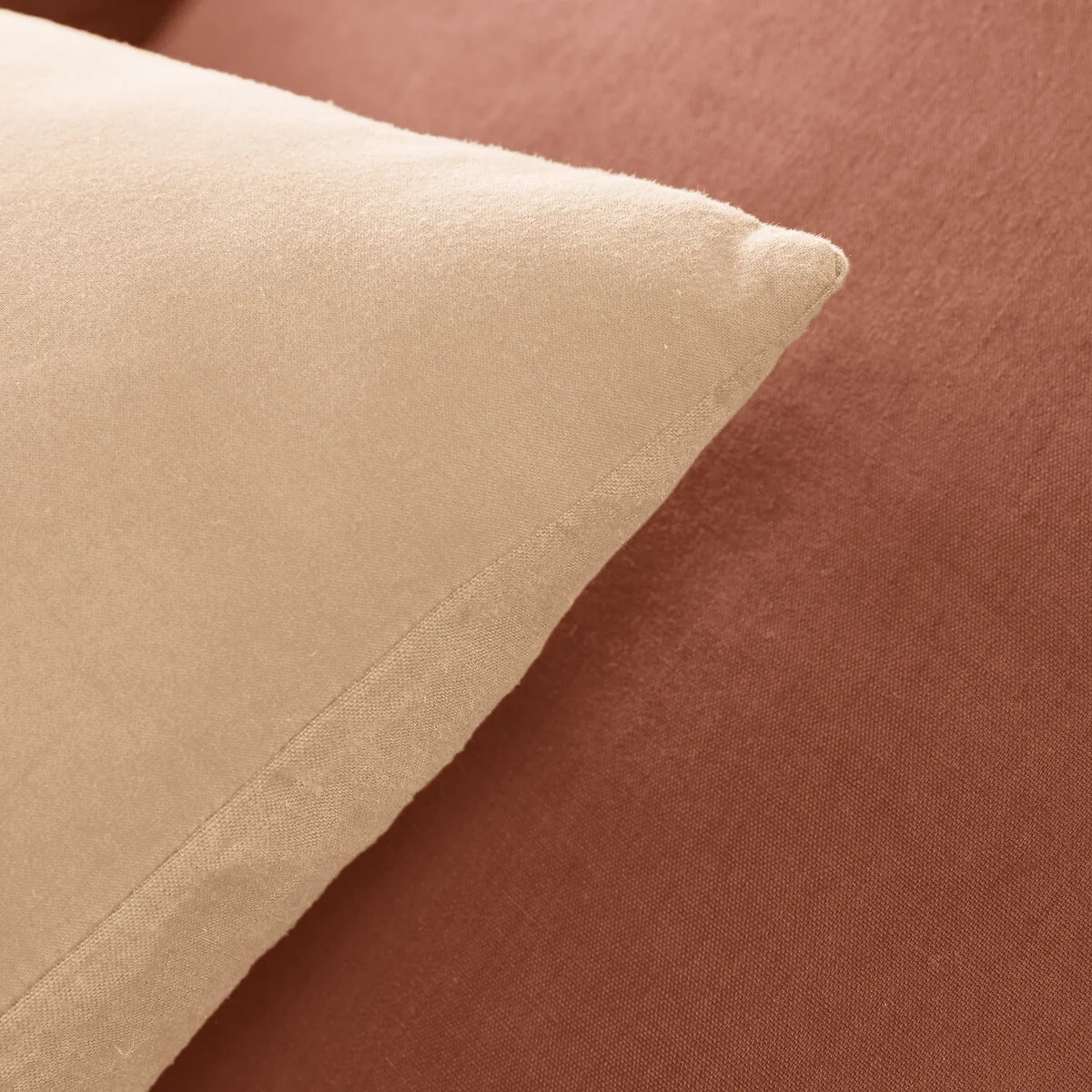 Annaba Two-Sided Washed Linen & Cotton Duvet Cover – image 3