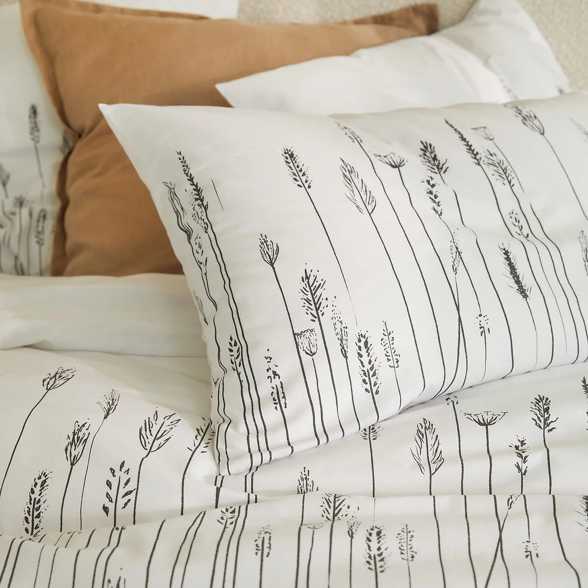 Flore Floral 100% Cotton Duvet Cover – image 2