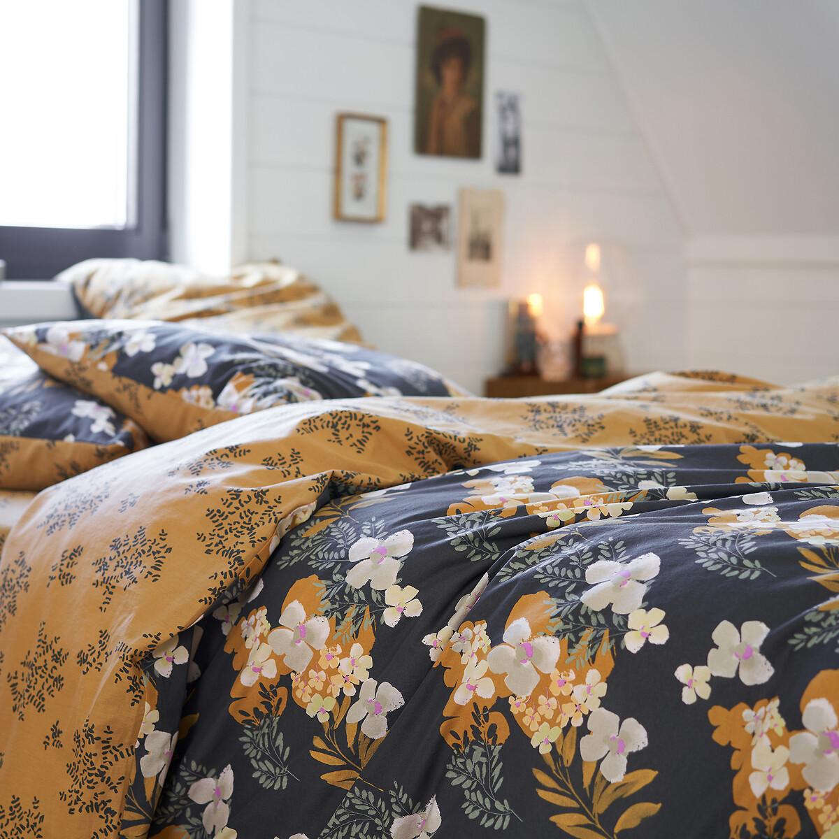 Shabby Vintage Floral 100% Washed Cotton Duvet Cover – image 4