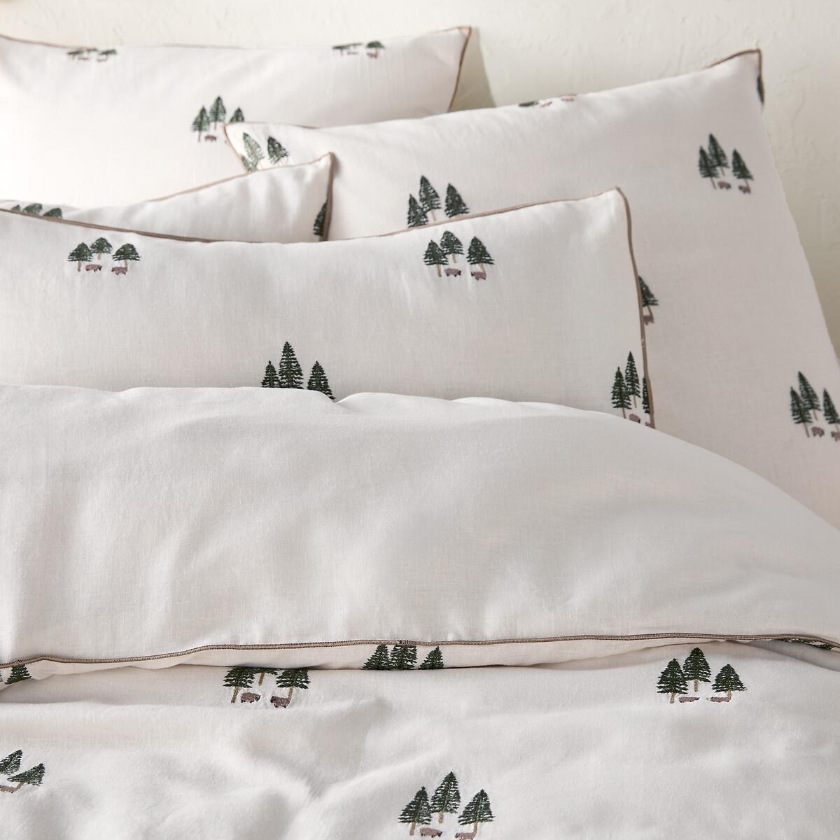 Anton Washed Cotton & Linen Duvet Cover – image 2