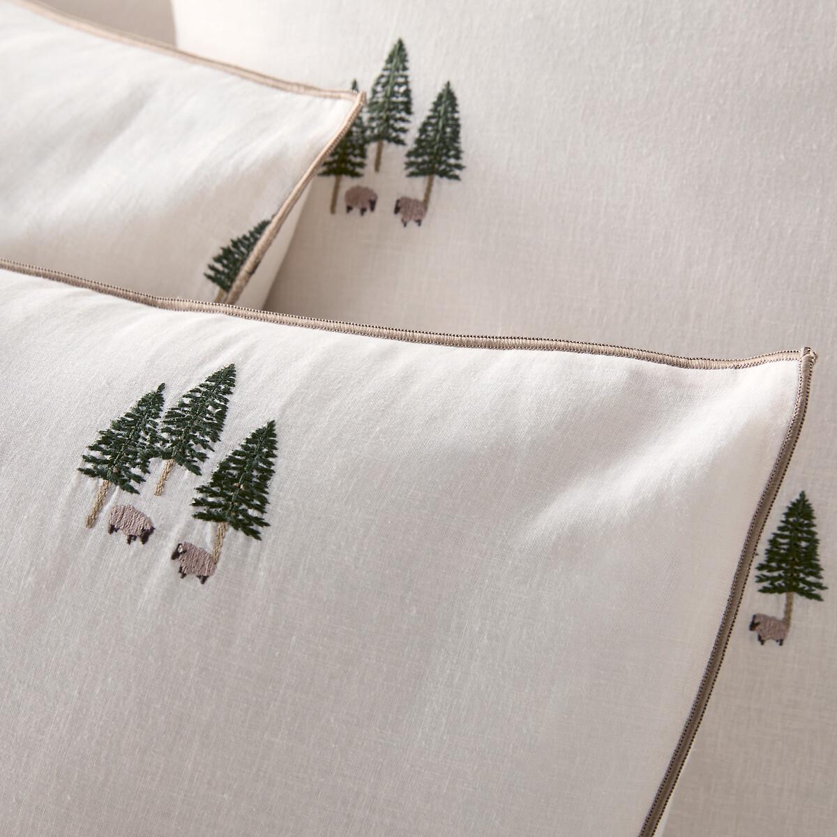 Anton Washed Cotton & Linen Duvet Cover – image 4