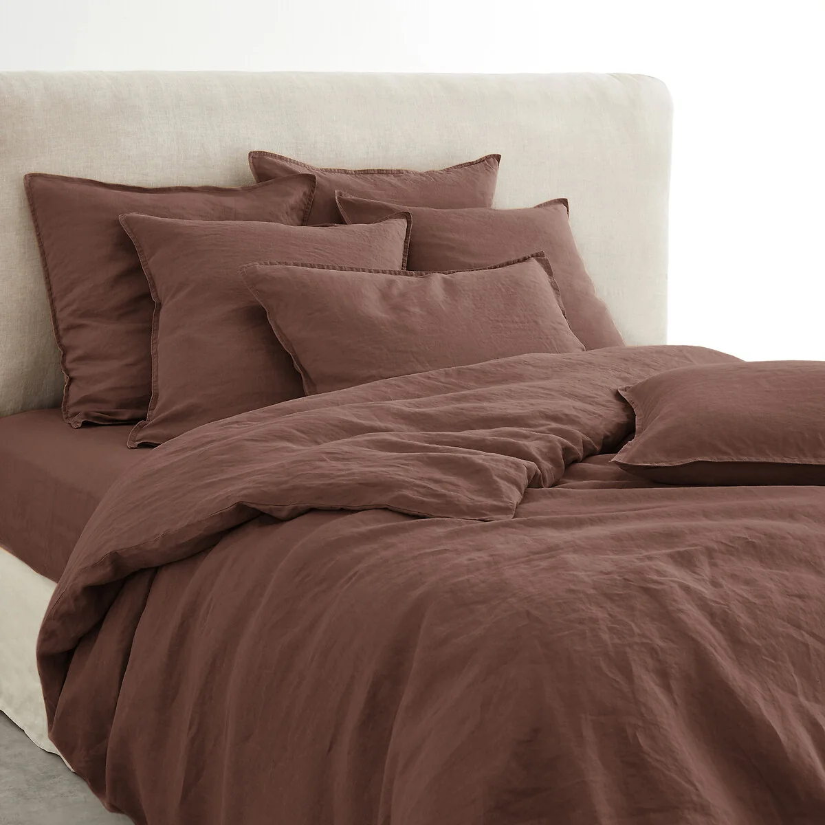 Elina Washed Linen Duvet Cover – image 1