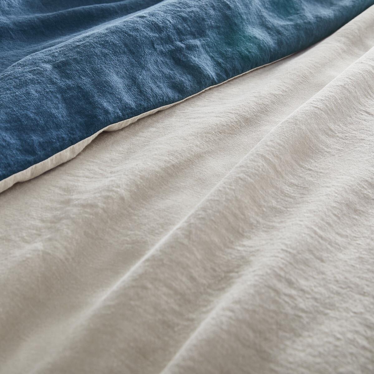 Elina Washed Linen Duvet Cover – image 4