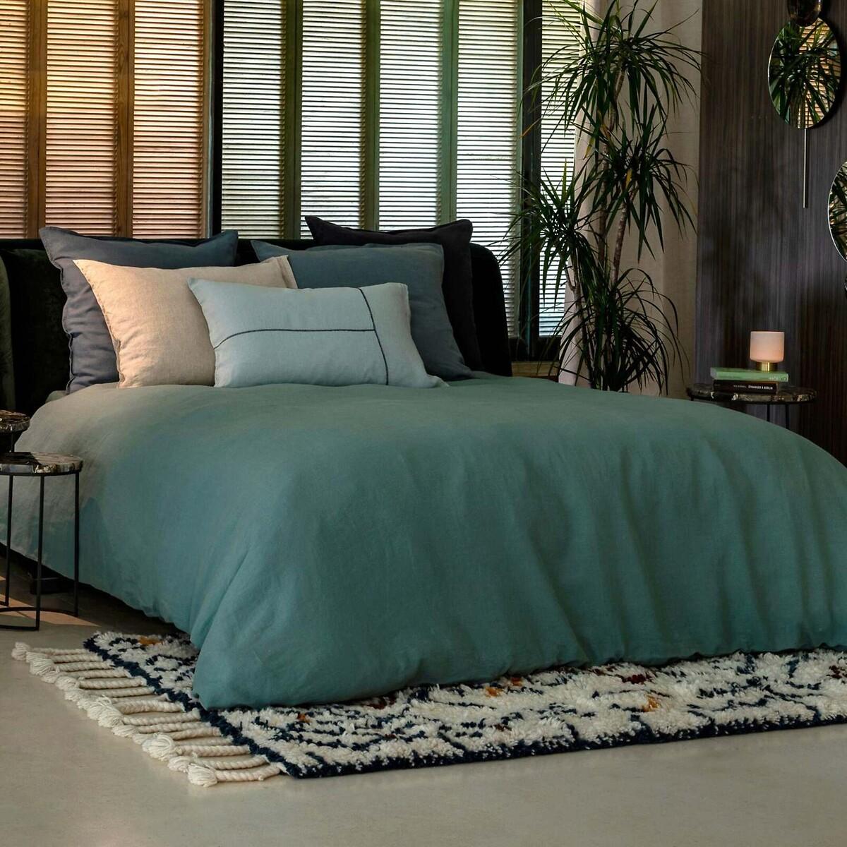 Elina Washed Linen Duvet Cover – image 9