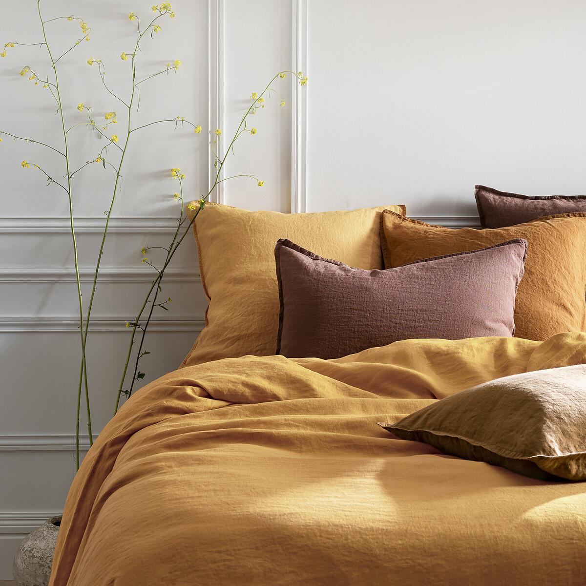 Elina Washed Linen Duvet Cover – image 10