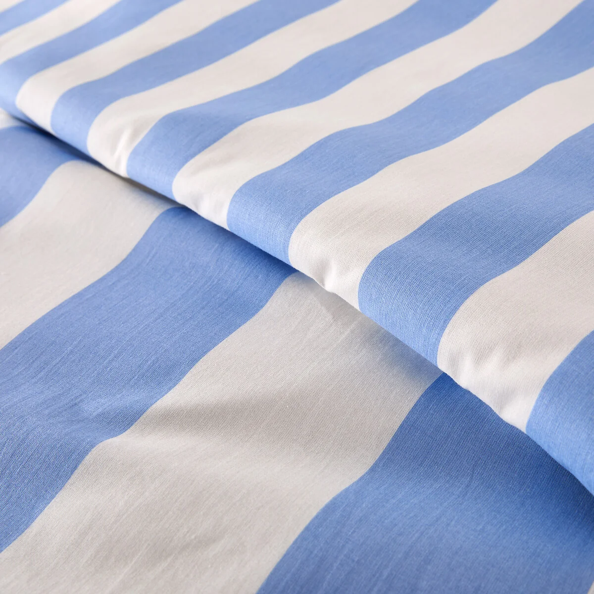 Hendaye Blue Cotton Duvet Cover – image 4
