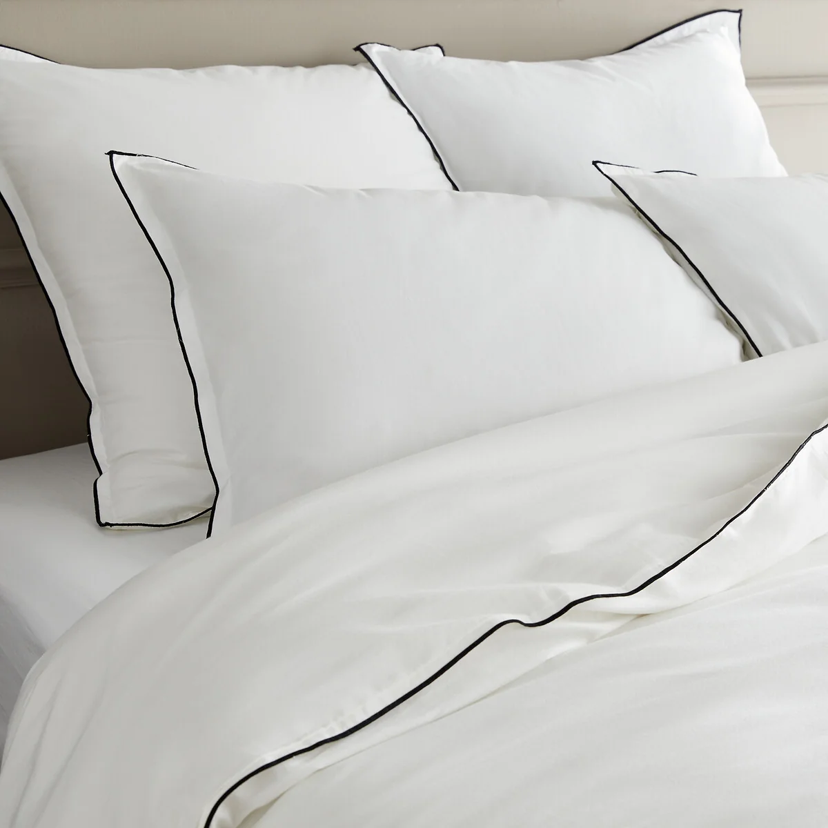 Washed Cotton Voile 400 Thread Count Duvet Cover – image 2
