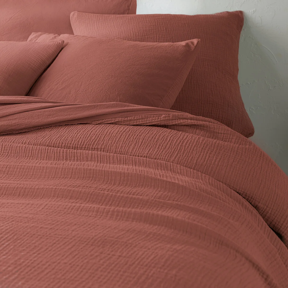 Kumco Duvet Cover in Cotton Muslin/Washed Cotton – image 2