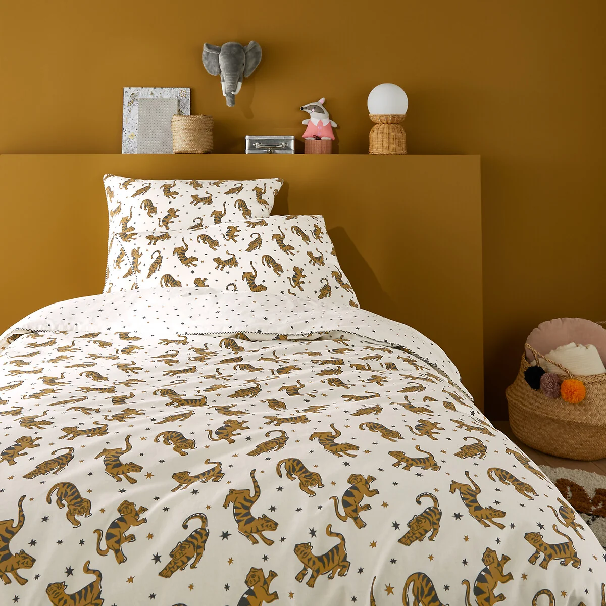 Tigris Tiger 30% Recycled Cotton Duvet Cover – image 3