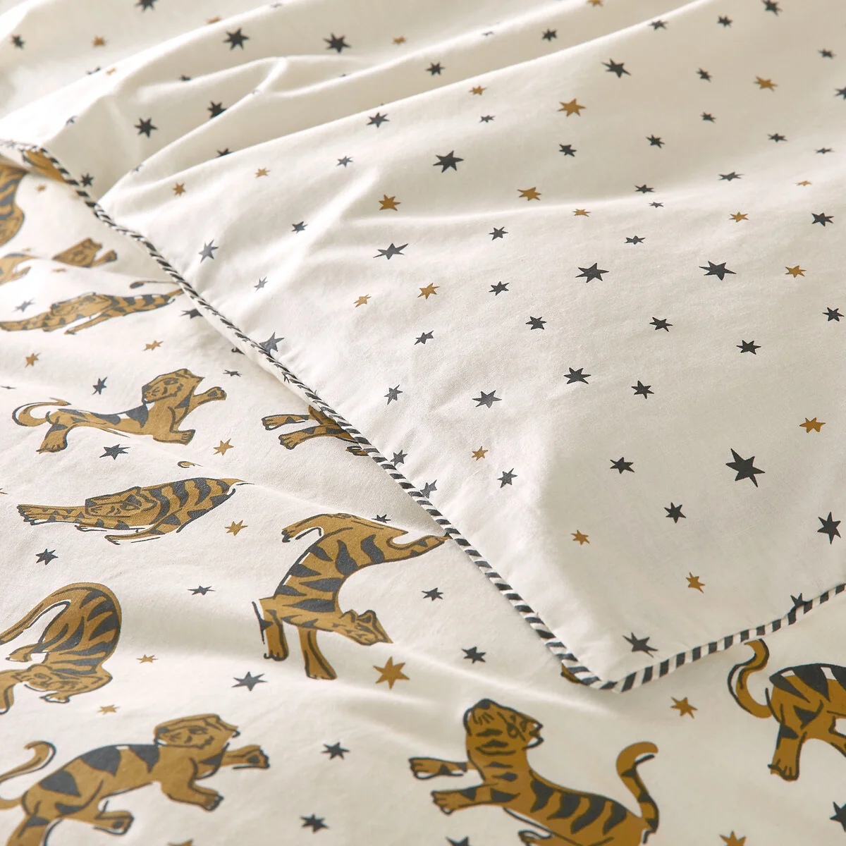 Tigris Tiger 30% Recycled Cotton Duvet Cover – image 4