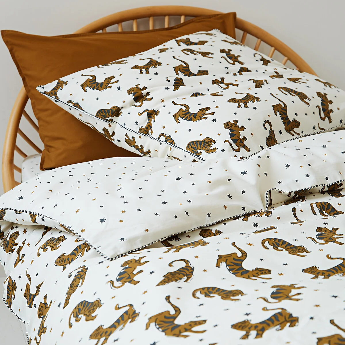 Tigris Tiger 30% Recycled Cotton Duvet Cover – image 5