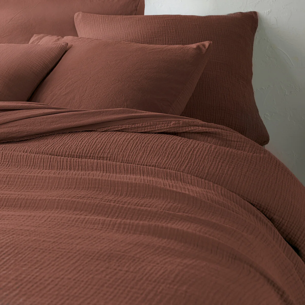 Kumco Duvet Cover in Cotton Muslin/Washed Cotton – image 2
