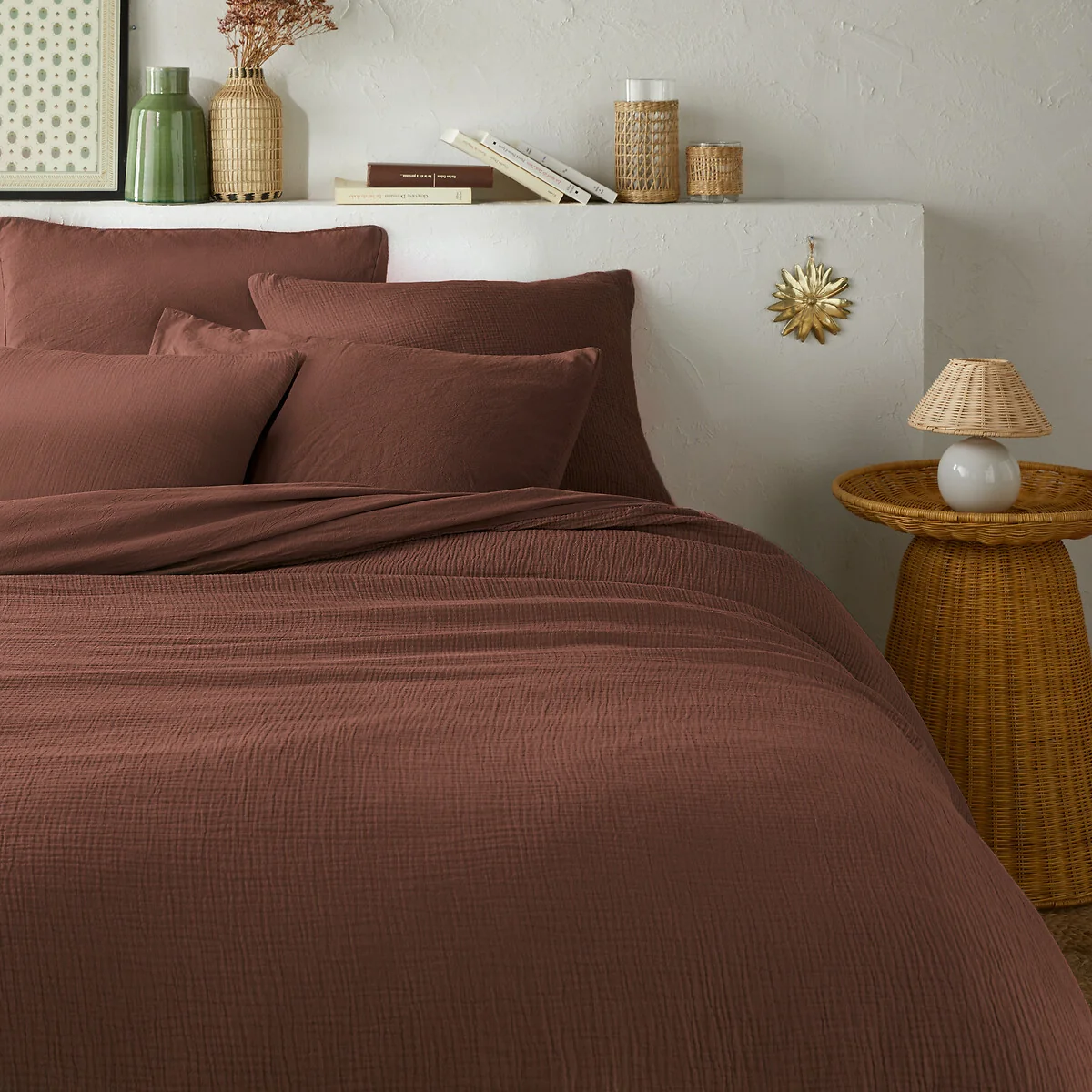 Kumco Duvet Cover in Cotton Muslin/Washed Cotton – image 1
