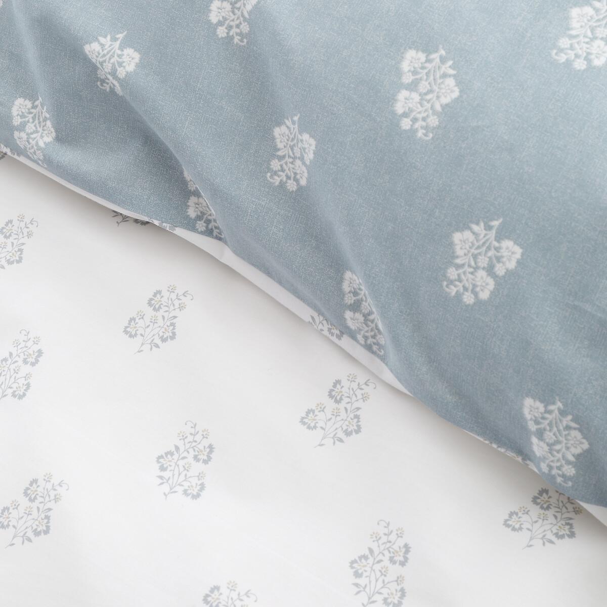 Esme Floral 200 Thread Count Cotton Reversible Duvet Cover Set – image 6
