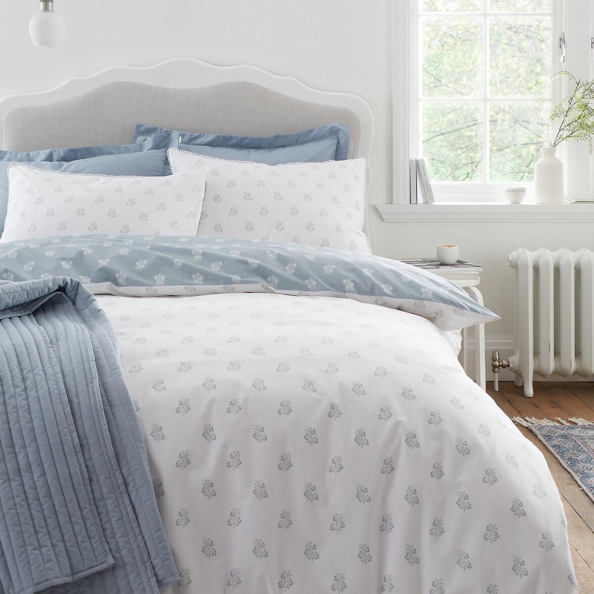 Esme Floral 200 Thread Count Cotton Reversible Duvet Cover Set – image 7