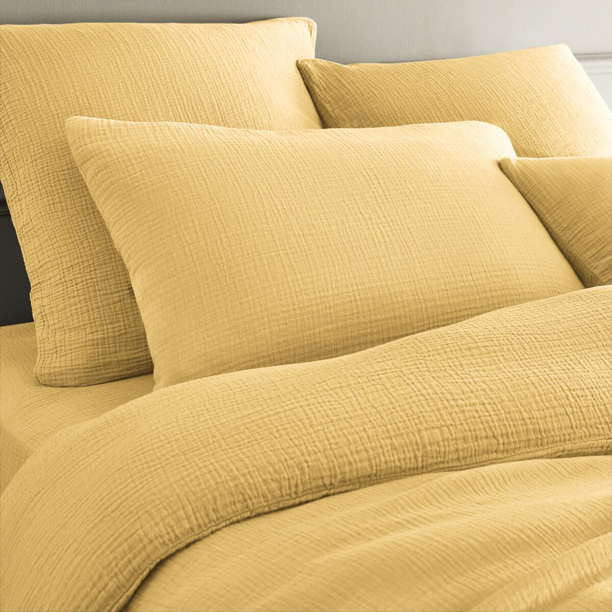 Yafa 100% Organic Cotton Muslin 200 Thread Count Duvet Cover – image 2