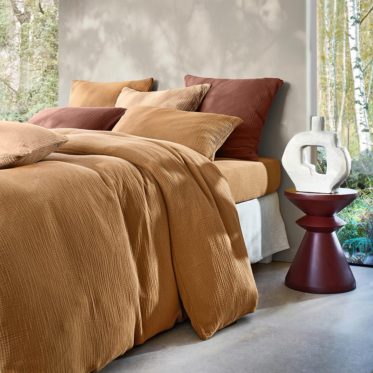 Yafa 100% Organic Cotton Muslin 200 Thread Count Duvet Cover – image 16