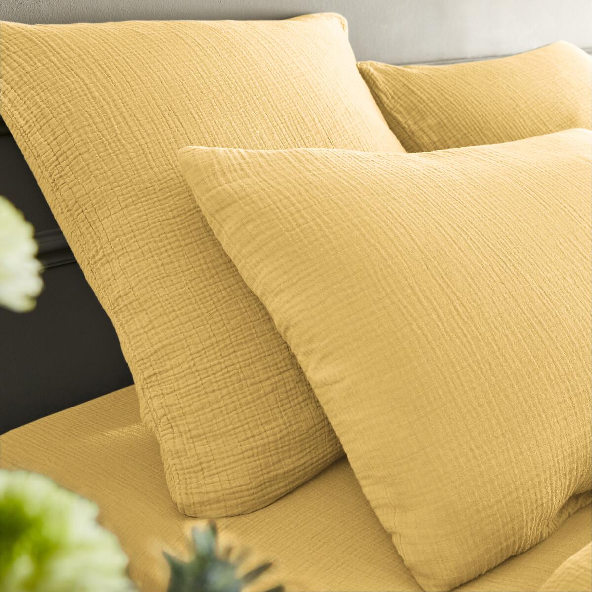 Yafa 100% Organic Cotton Muslin 200 Thread Count Duvet Cover – image 3